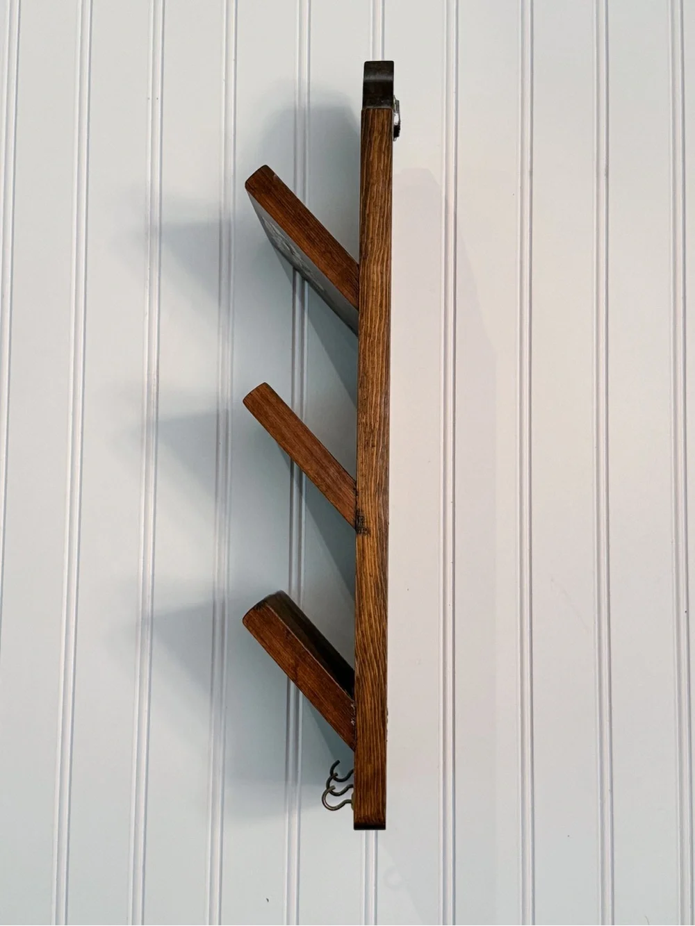 Vintage Wooden Bird Mail Organizer